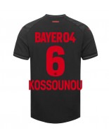 Bayer Leverkusen Odilon Kossounou #6 Domácí Dres 2023-24 Krátký Rukáv